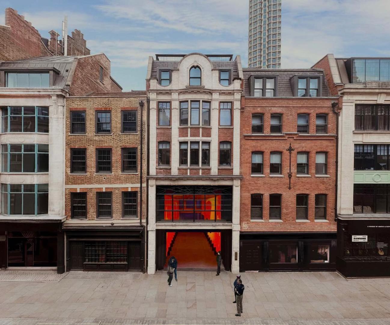 Chateau Denmark London Exterior photo The proposed entrance to the station